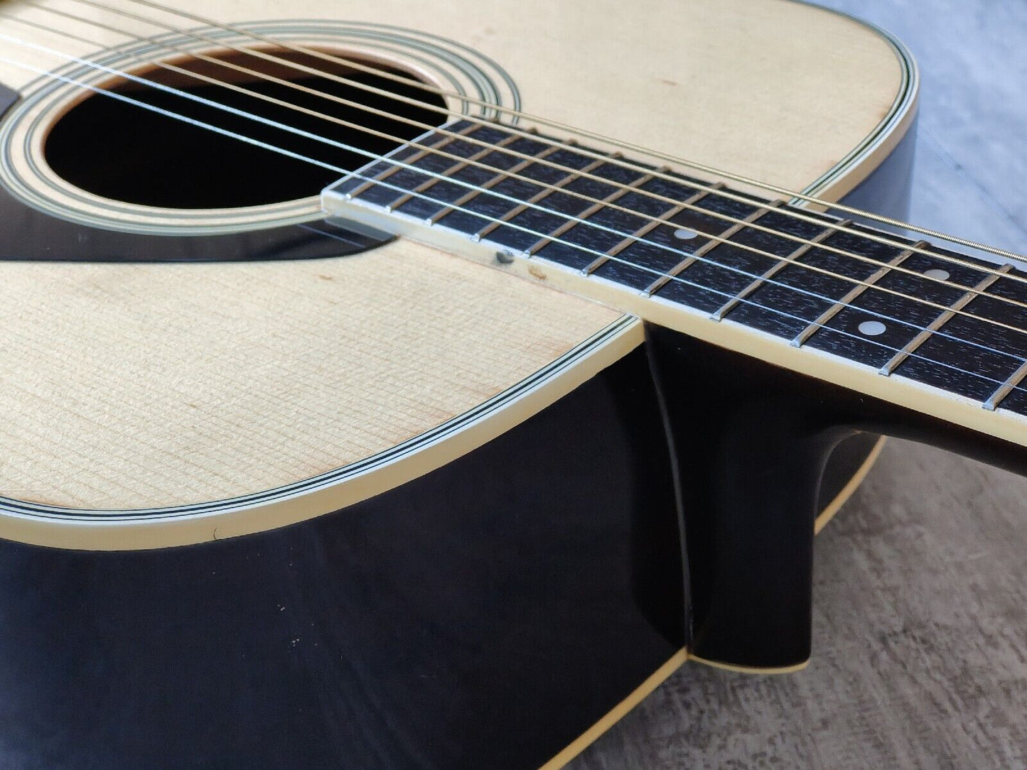 1980's Yamaha FG-201B Japanese Vintage Acoustic Guitar (Natural)