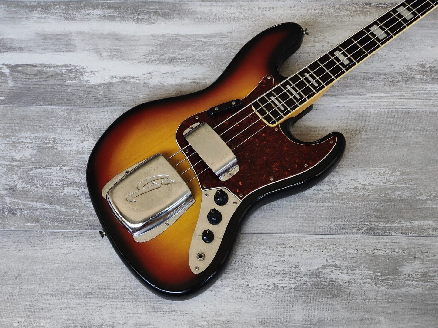1975 Greco Japan JB 450S Jazz Bass (Sunburst)