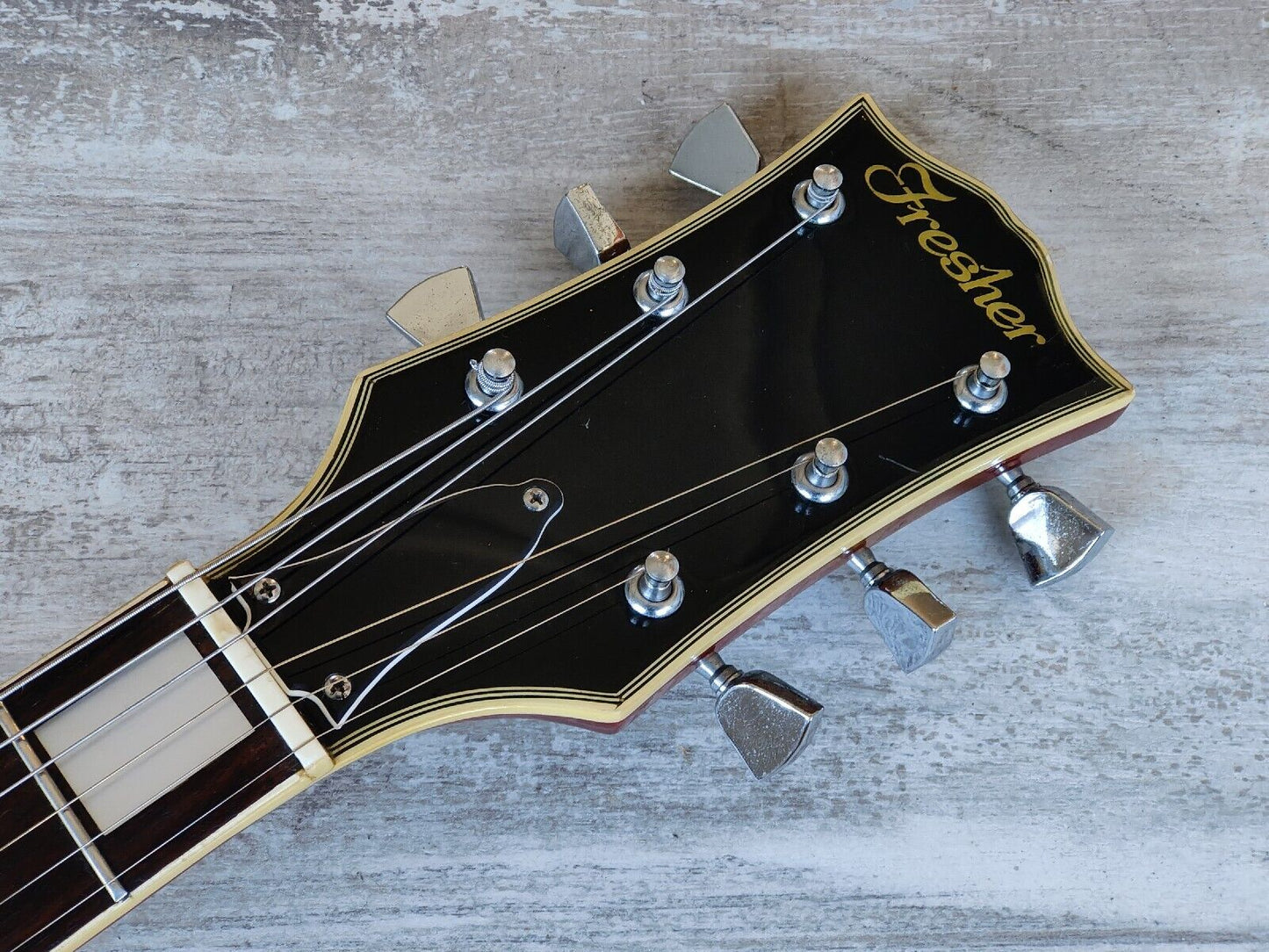 1970’s Fresher Japan Les Paul Custom (Cherry Sunburst)