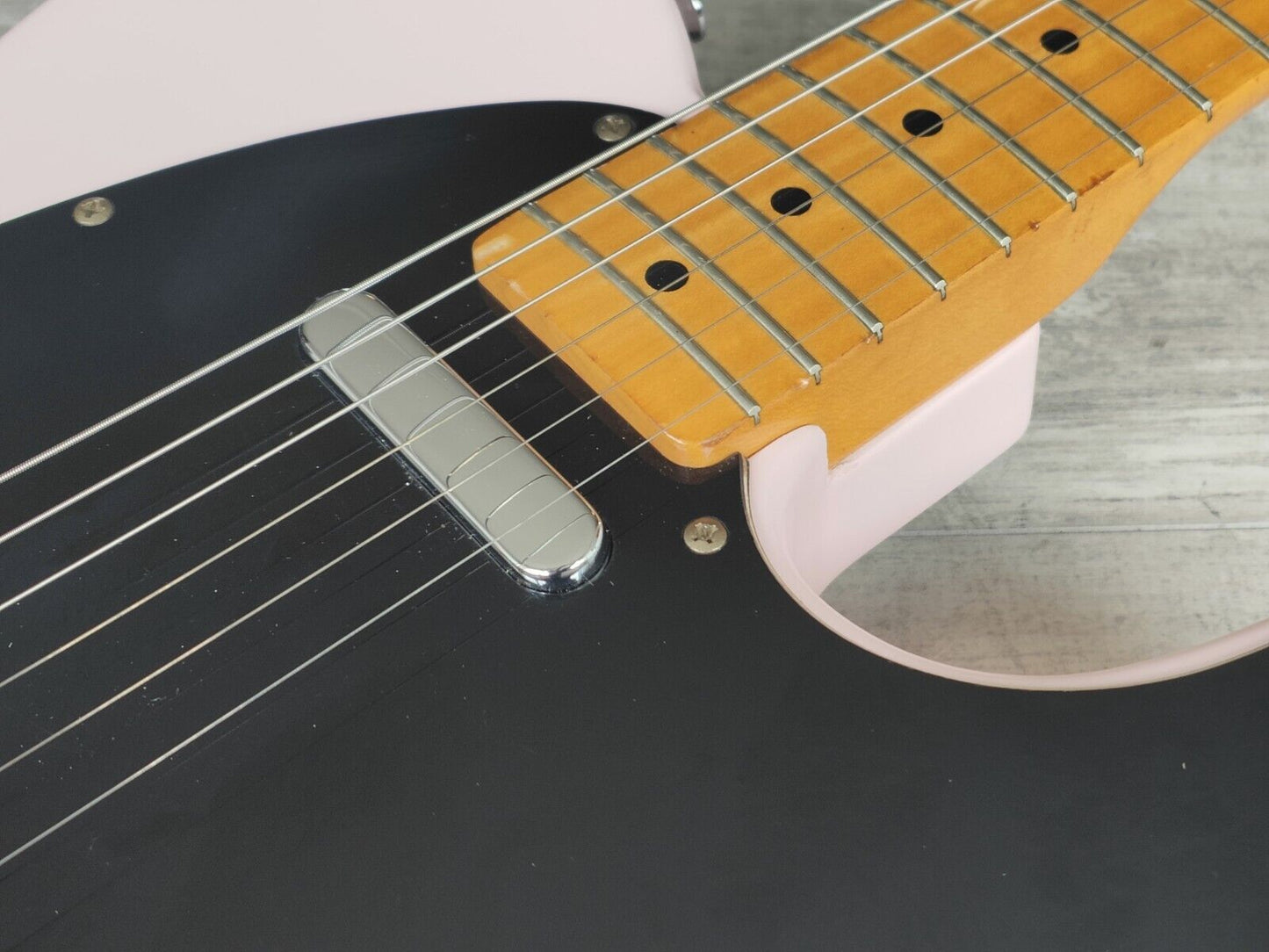 1986 Fender Japan TL72-55 '72 Reissue Telecaster (Refinished Pink)