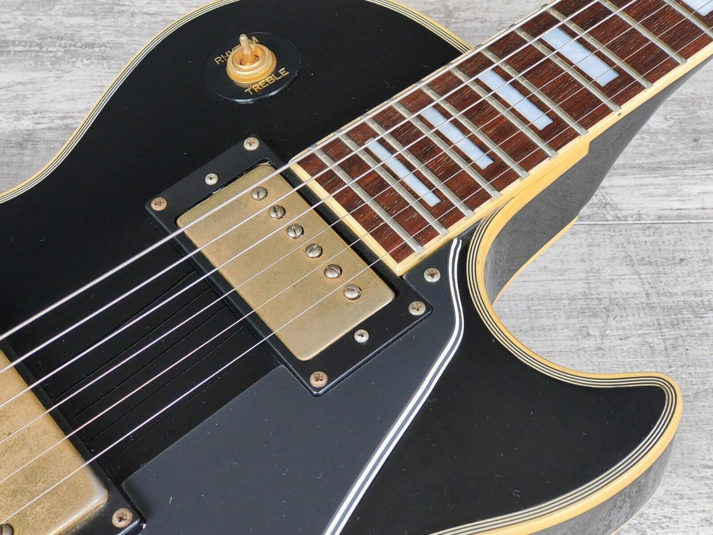 1998 Epiphone by Gibson (Korea) Les Paul Custom (Black)