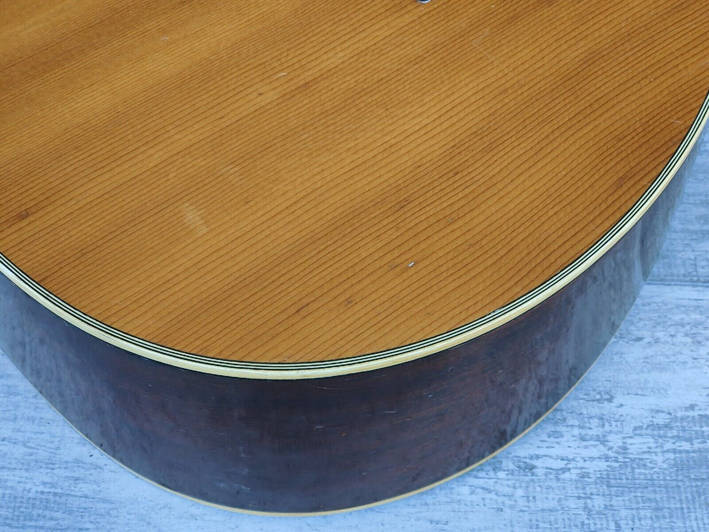 1973 Yamaha FG-240 Japanese Green Label Acoustic Guitar (Natural)