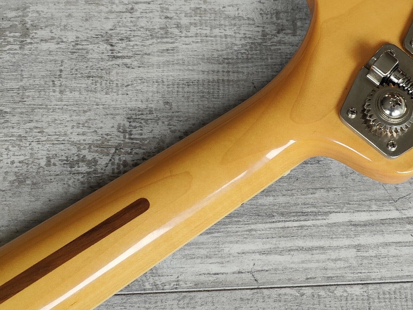 1980's ESP Navigator Japan Custom Order 70's Reissue Jazz Bass (Natural)