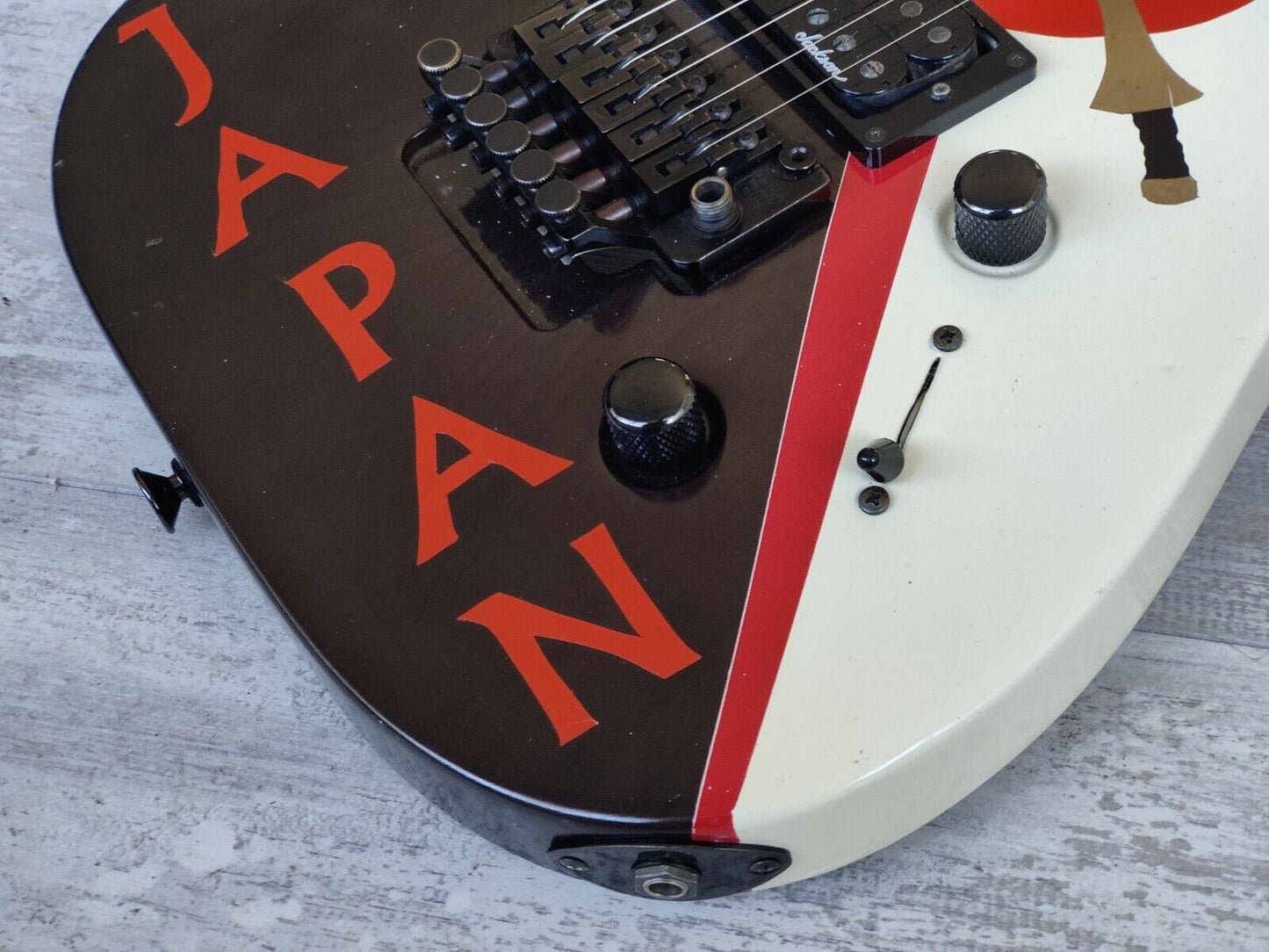 1991 Charvel Jackson Japan DKA-110 Archtop Dinky (Warren DiMartini)