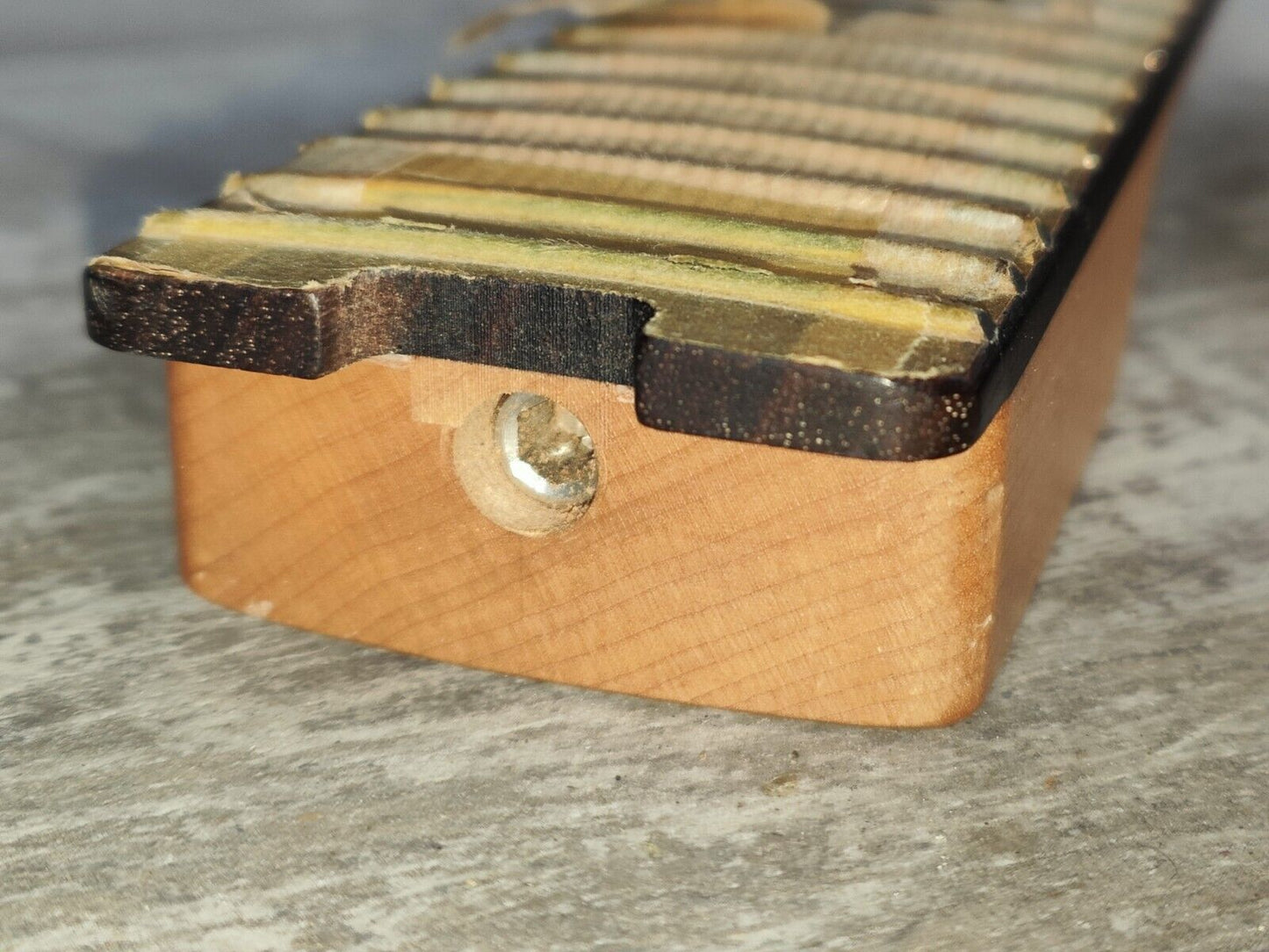 Schecter EX Exceed Series NOS Body/Neck (Black Aqua Blue Burst)