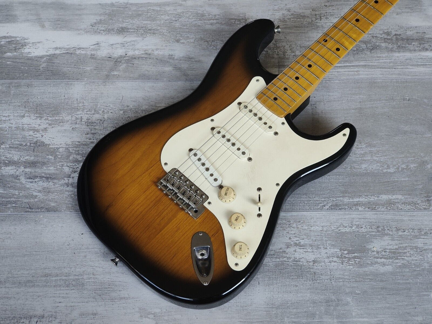 1993 Fender Japan ST57-53 '57 Reissue Stratocaster (Brown Sunburst)