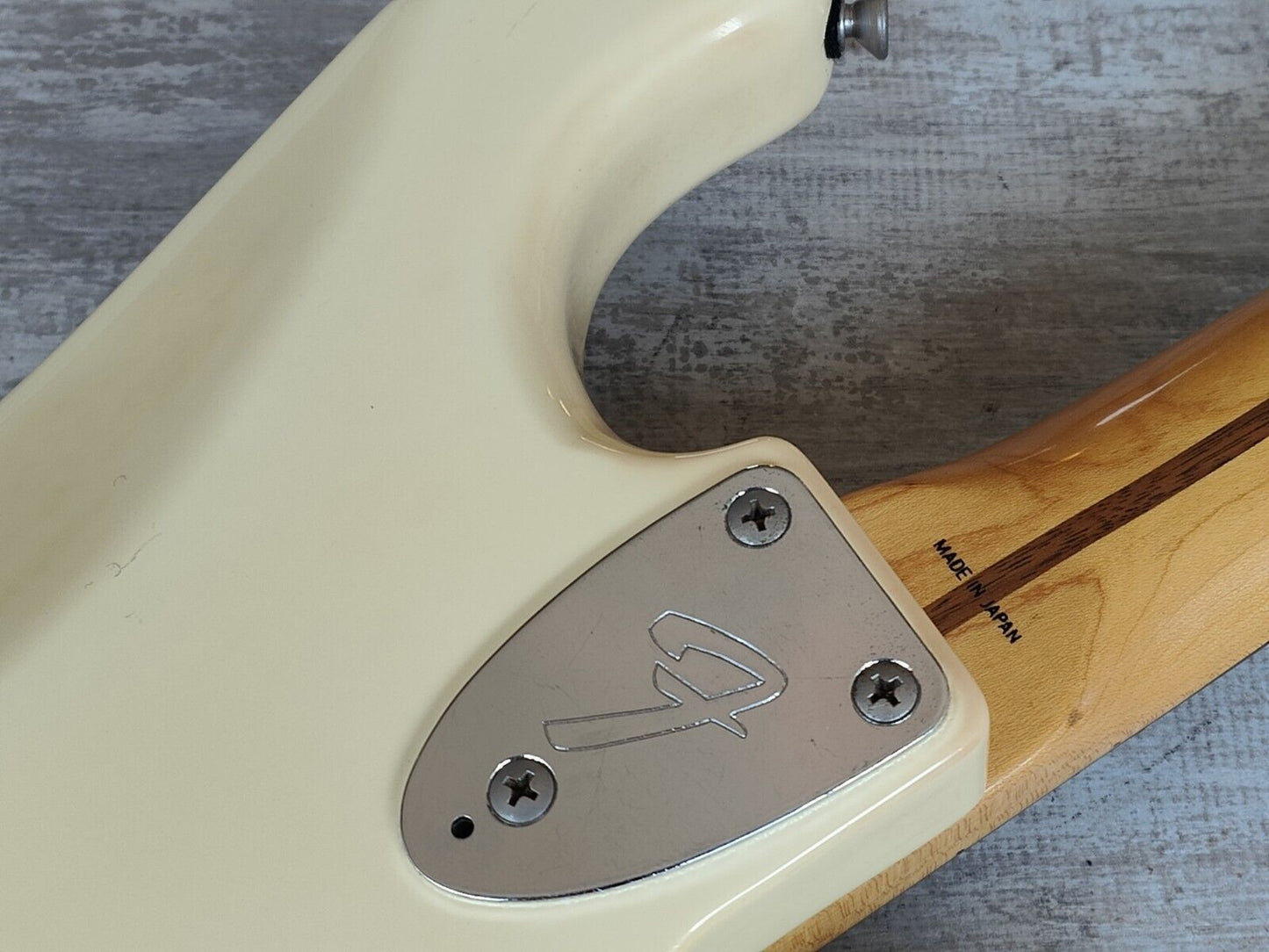 1986 Fender Japan ST72-55 LH Left Handed '72 Reissue Stratocaster (White)