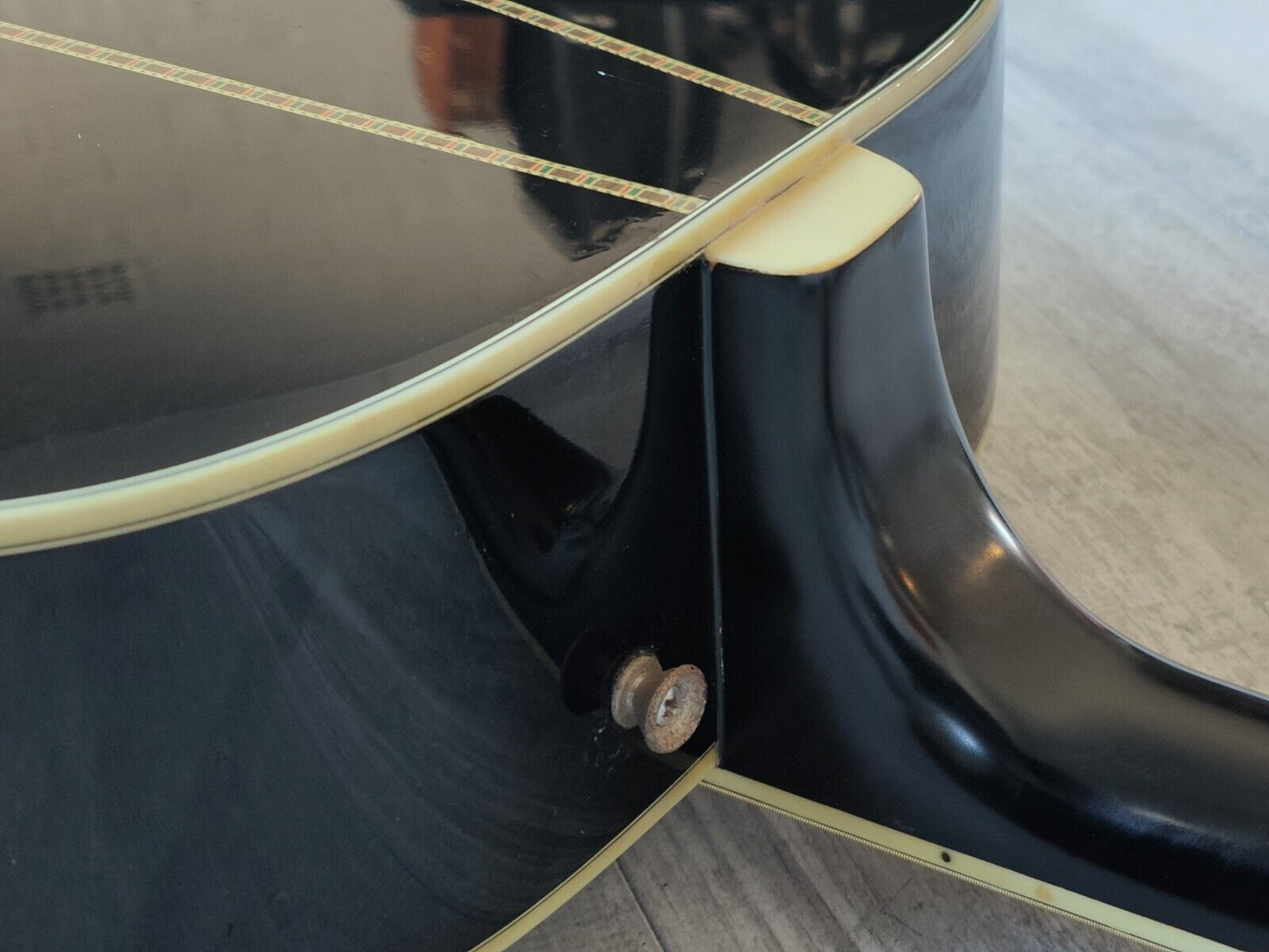 1980's Morris WJ-50 Japanese Everly Brothers Jumbo Acoustic (Black)