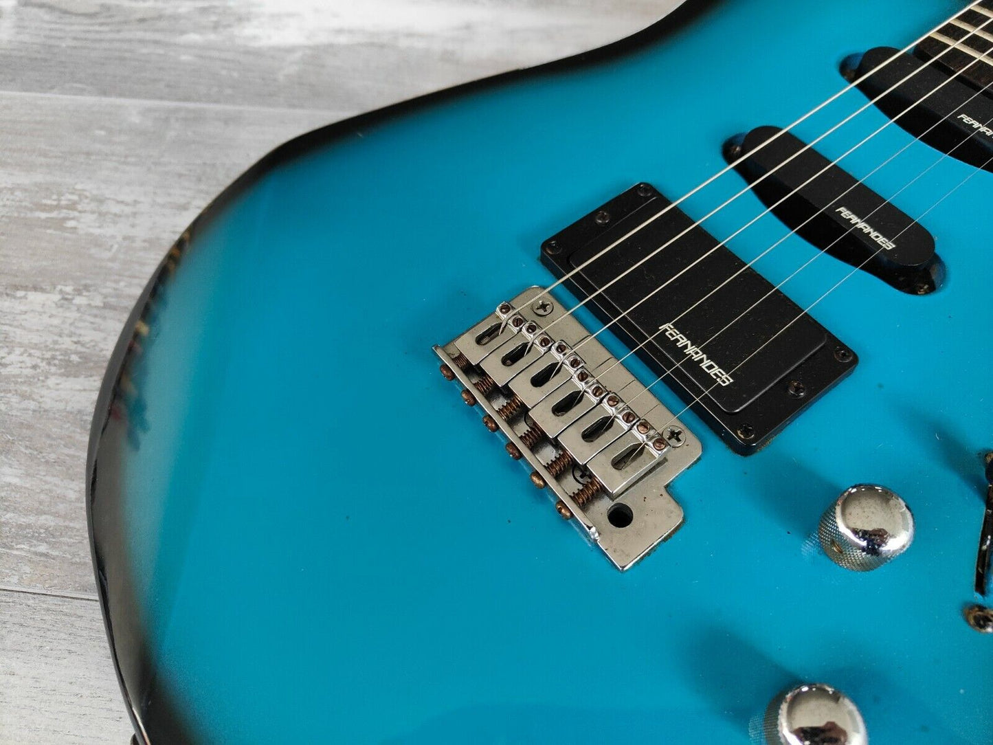 Fernandes AST-EX HSS Superstrat (Blueburst)