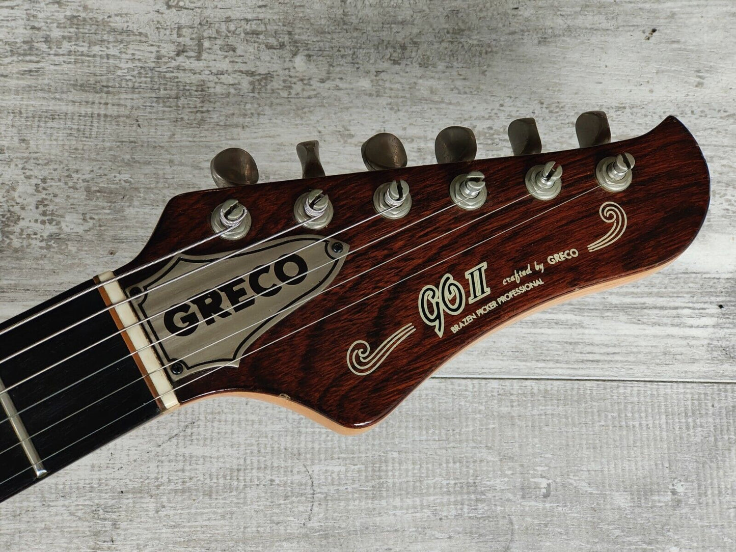 1979 Greco Japan GOII750 Neckthrough Stratocaster (Brown)