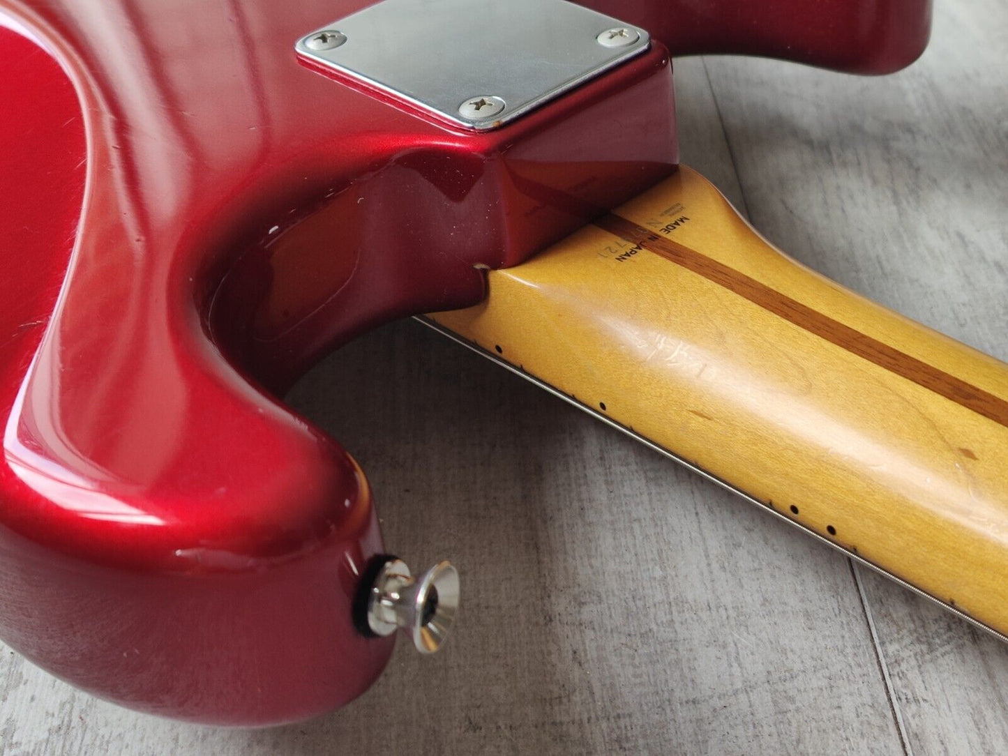 1993 Fender Japan ST57-70 '57 Reissue Stratocaster w/USA Pickups (Red)