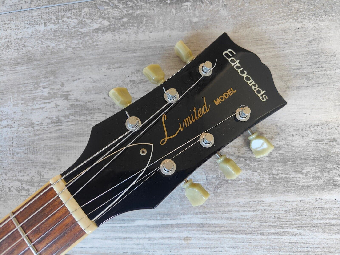 2000's Edwards (by ESP Japan) E-LP-85SD Les Paul Standard (Goldtop)