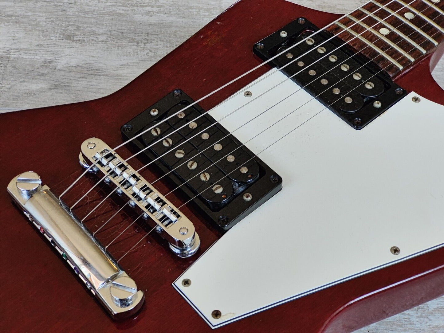 1998 Gibson USA '76 Reissue Explorer (Cherry Red)