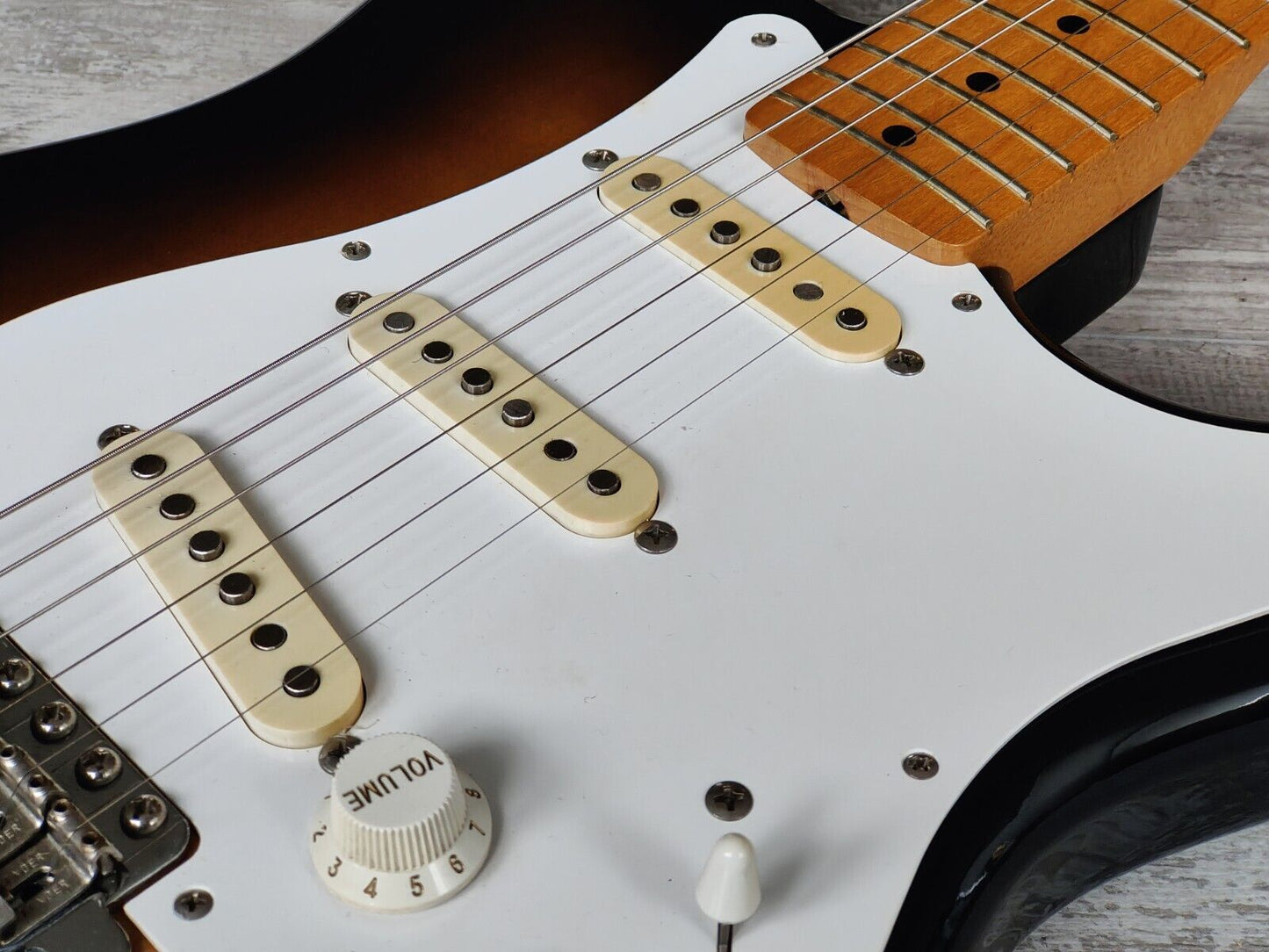 1987 Fender Japan ST54 '54 Reissue Stratocaster w/Soft V Neck (Brown Sunburst)