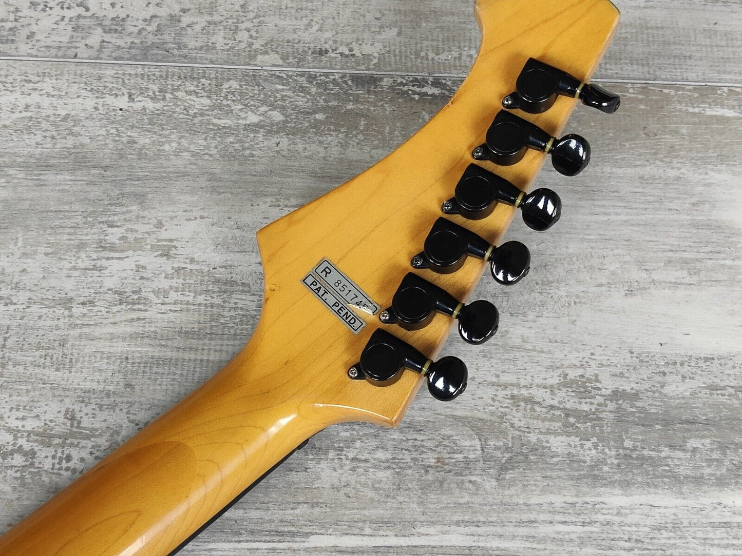 1980's BC Rich Japan NJ Series Warlock w/Floyd Rose (Black)