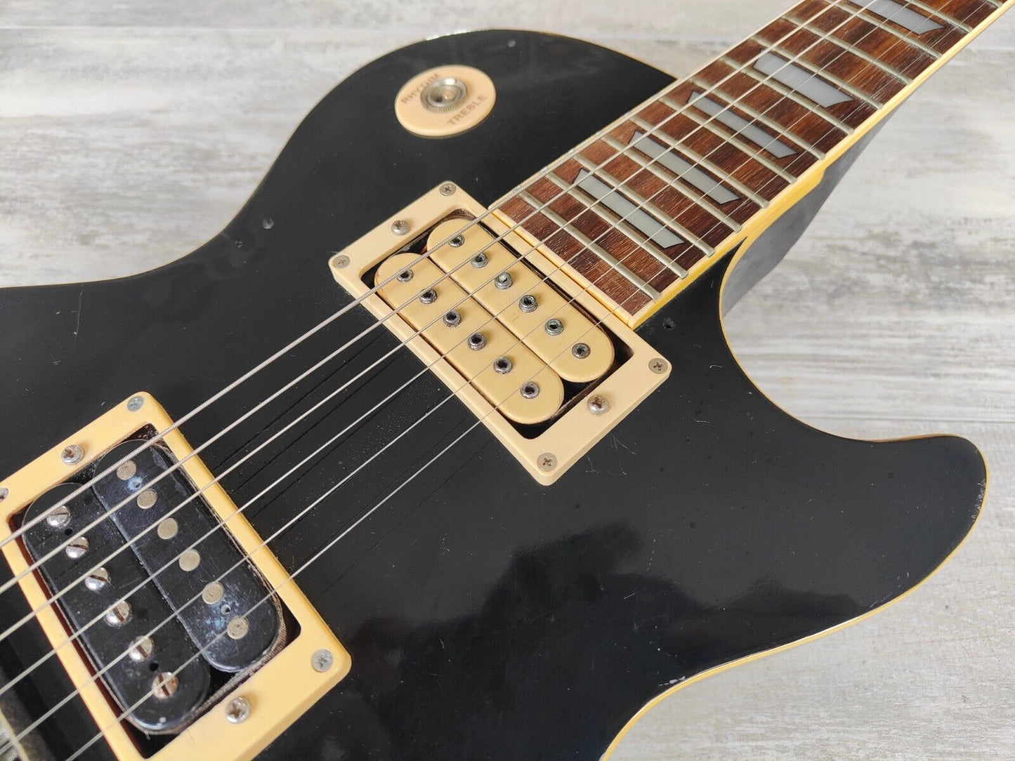 1977 Greco Japan EG-450 Vintage Les Paul Standard (Black)