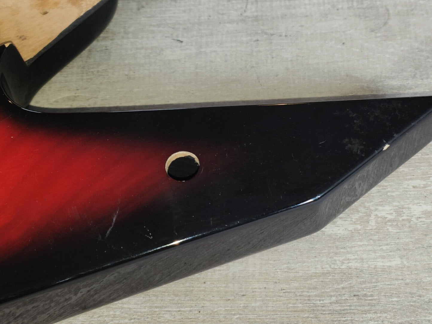 Killer Japan KG-Exploder Explorer Style Neck/Body (Sunburst)