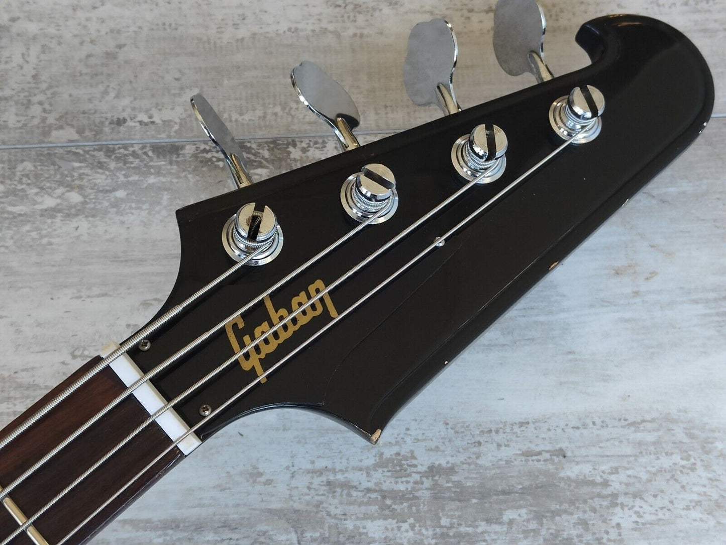 1970's Gaban Japan Thunderbird Bass (Yellow Sunburst)