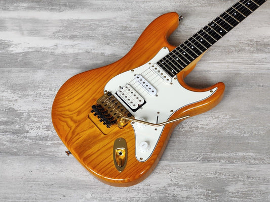 1996 Bacchus Custom Order Stratocaster w/ESP Pickups and Floyd Rose (Natural)