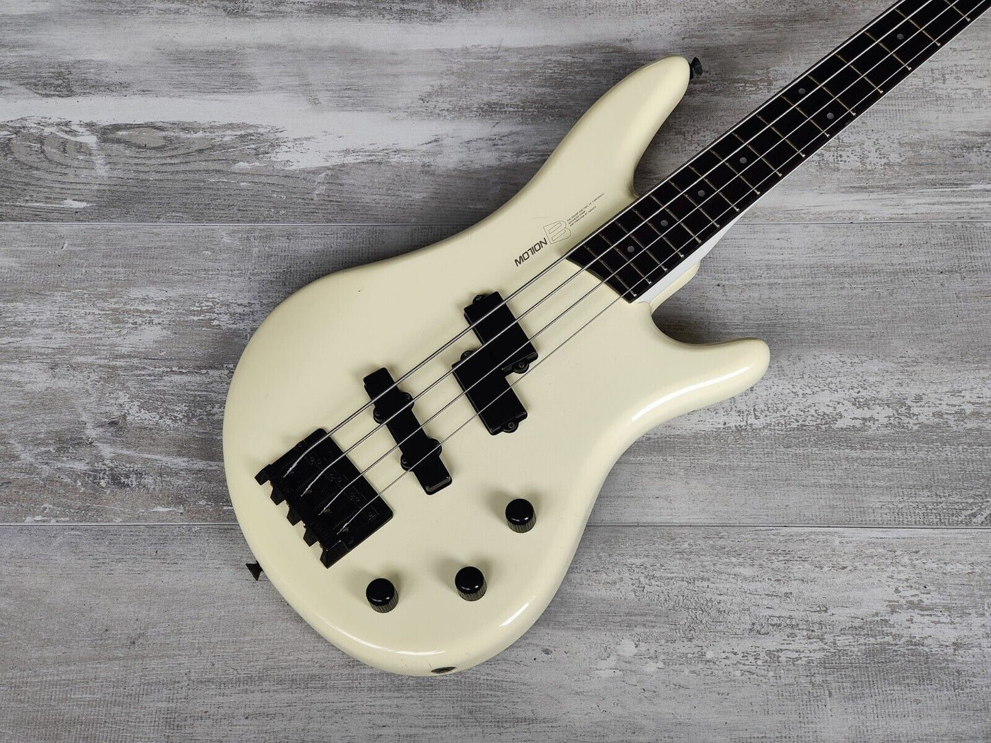 1990's Yamaha Japan Motion B Series Bass (Aged White)