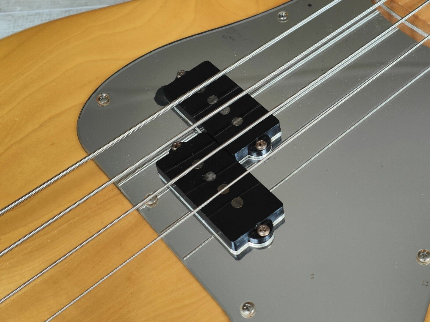 1978 Aria Pro II PB-400 Primary Precision Bass (Natural)