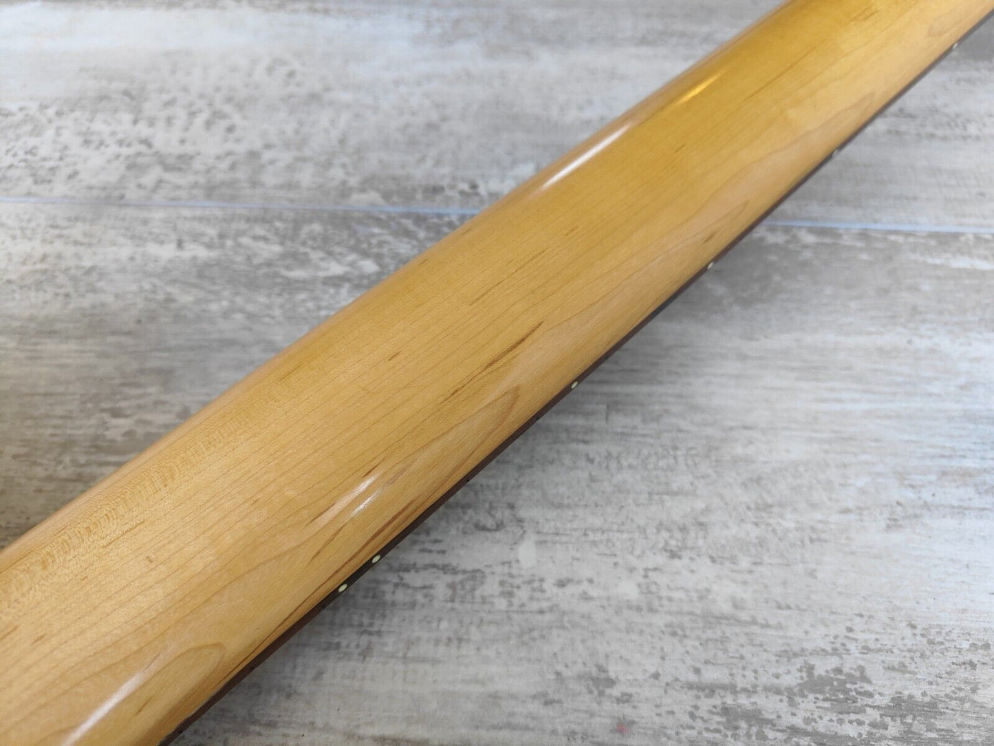 Marine Rider Japan Mini Mosrite Travel Guitar (Capri Orange)