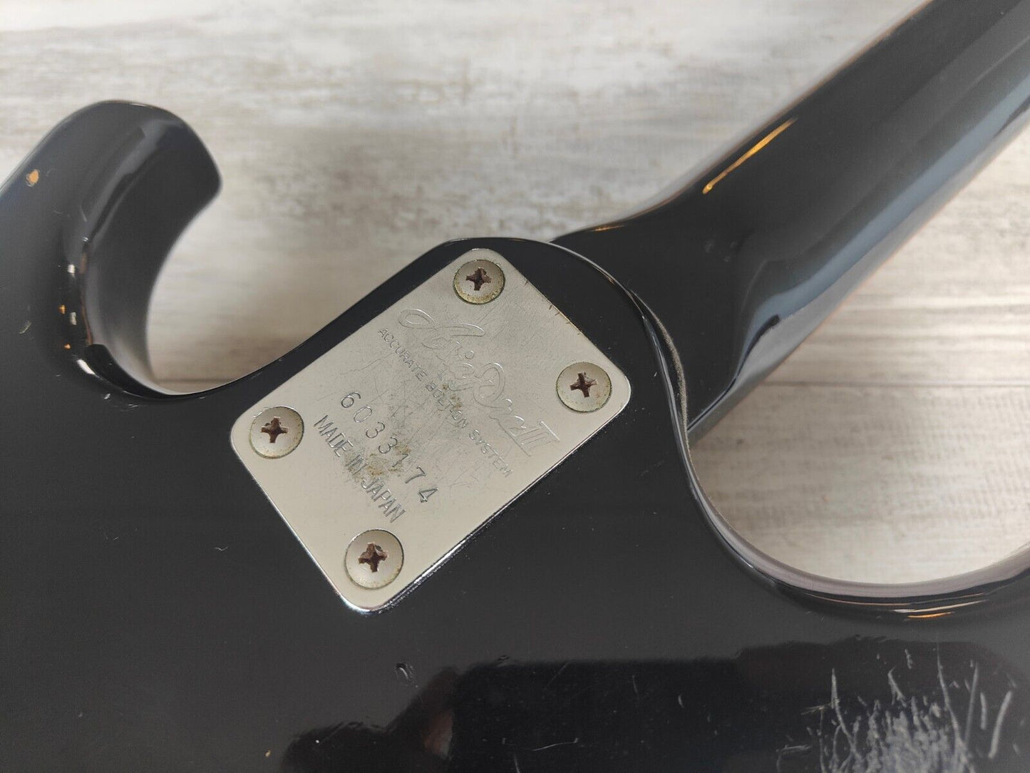 1986 Aria Pro II Japan (Matsumoku) RSB-Medium II Bass (Black)