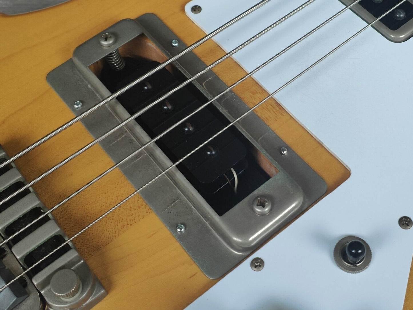 1985 Greco Japan PMB70 "Rock History Series" Electric Bass (Natural)