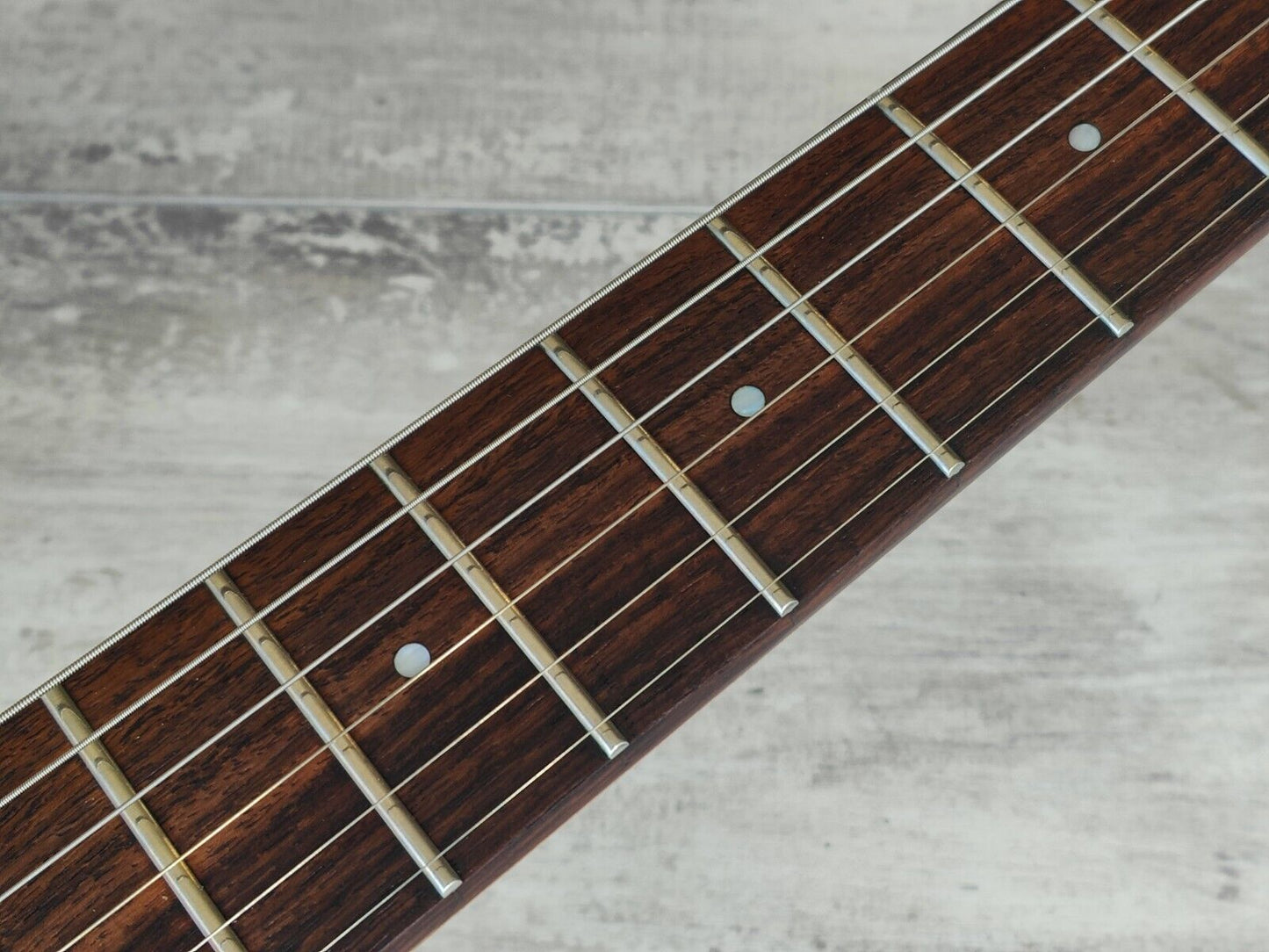 1990's Fernandes Japan STJ-80BT Buck Tick Tele/Strat w/Active Pickups (White)