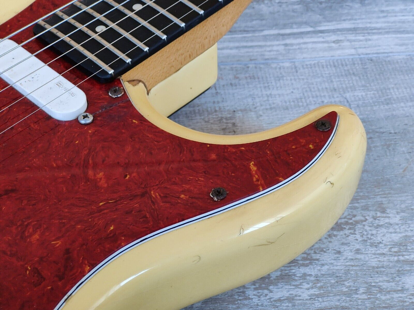 1990 Fernandes Japan FST-100 The Function Stratocaster w/Evans Pickups (White)