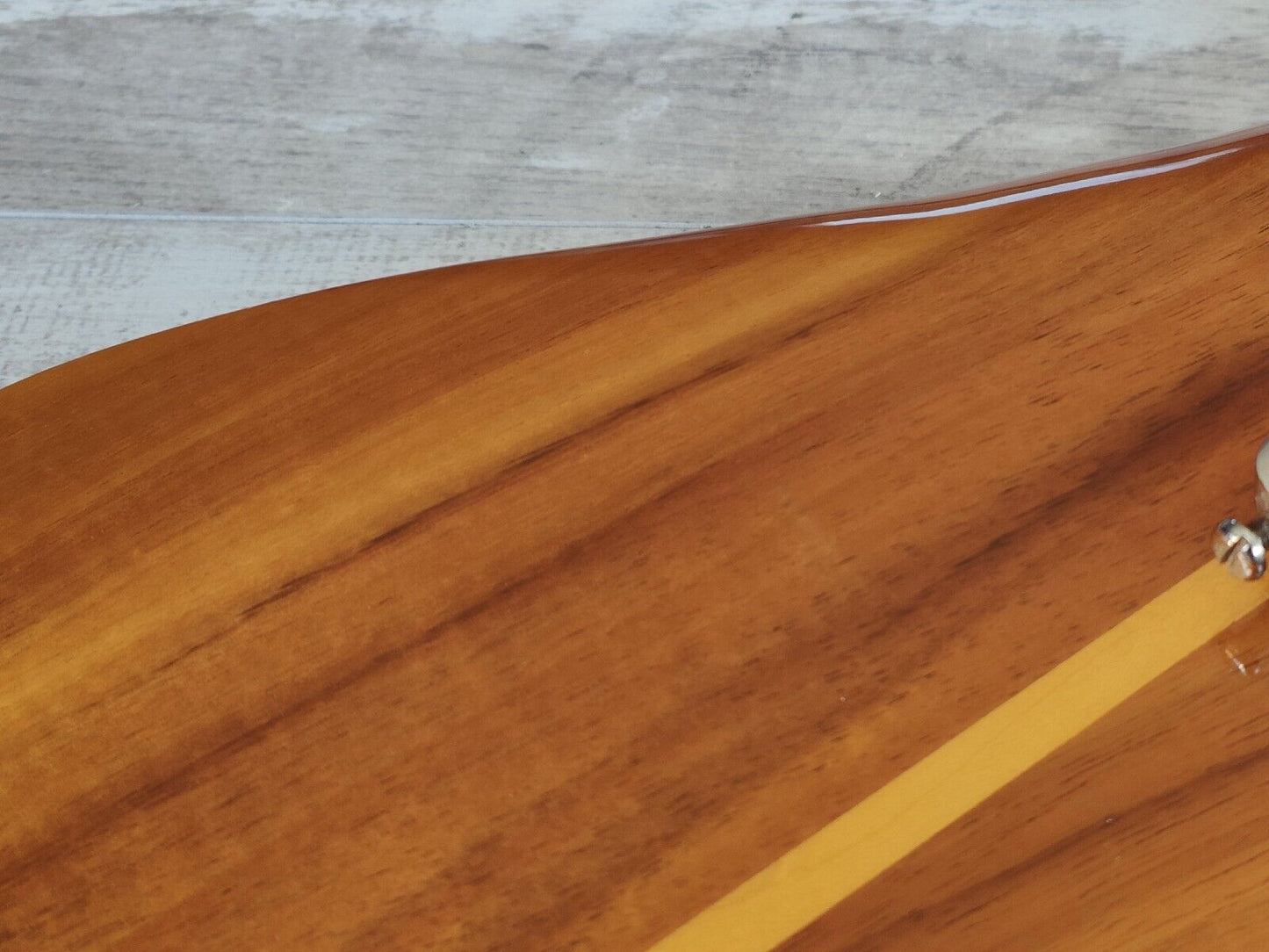 1980 Greco Japan BC-1800 Custom Order Neckthrough Mockingbird (Natural Koa)