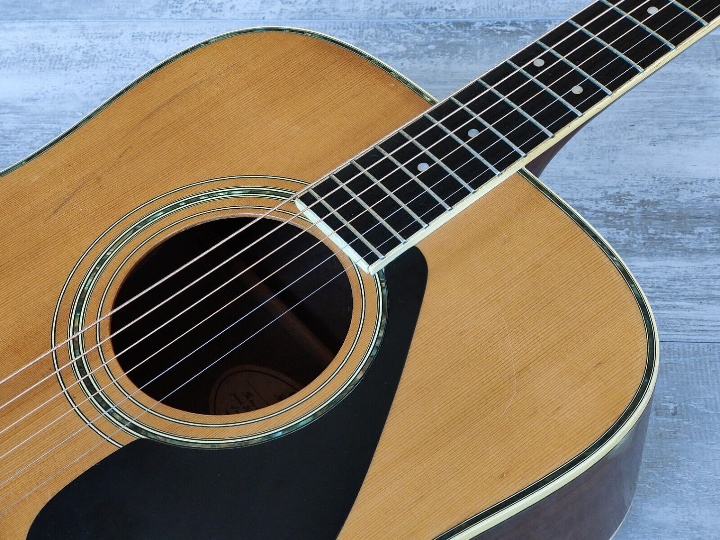 1980's Yamaha FG-300D Japanese Vintage Acoustic Dreadnought Guitar (Natural)