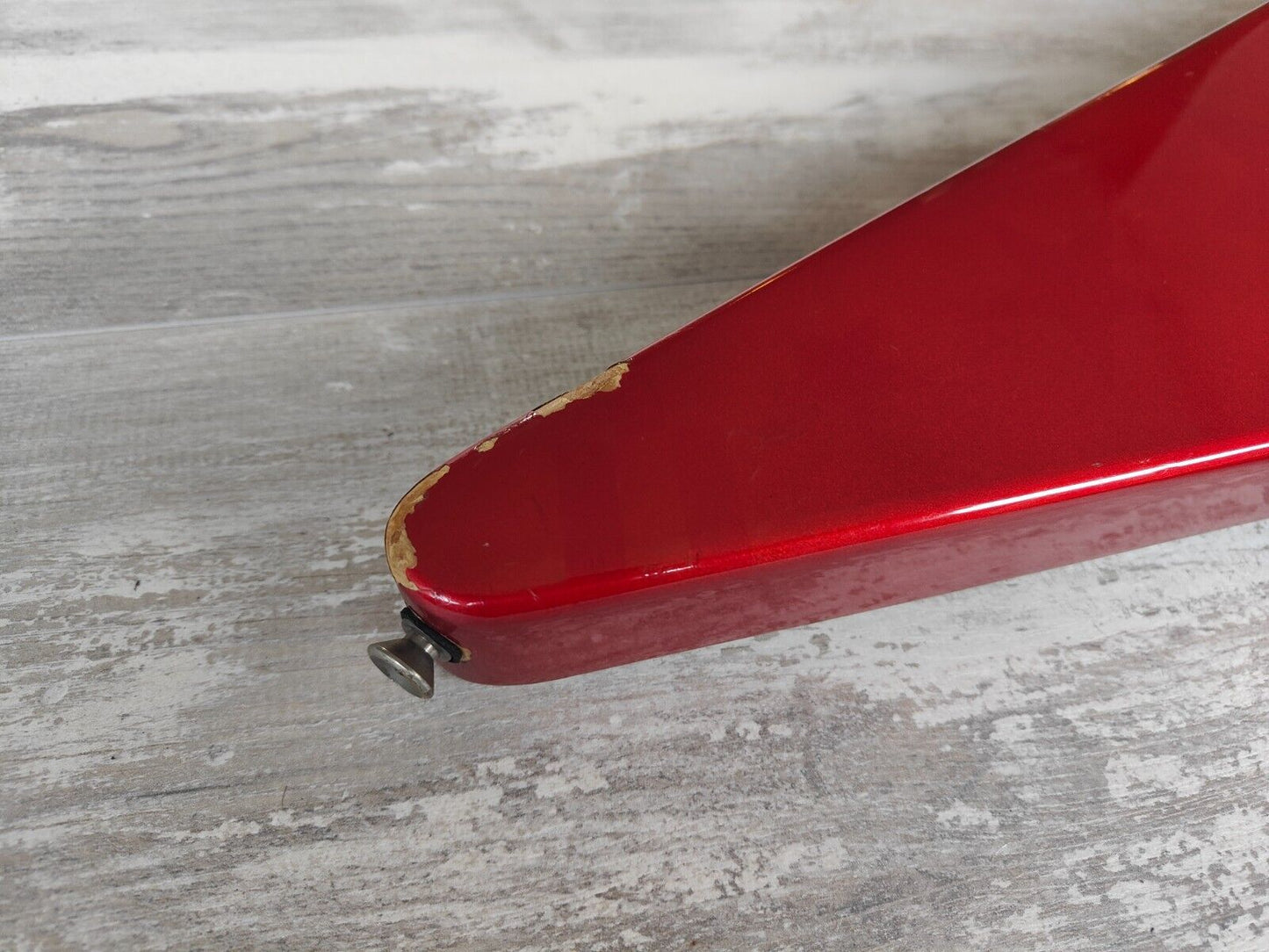 1980's Fernandes Japan BSV Series Short Scale Flying V (Candy Apple Red)