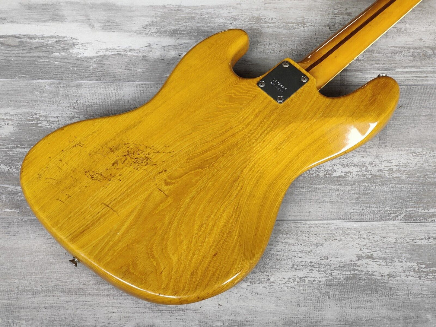 1977 Greco Japan JB600N Jazz Bass (Natural Ash)