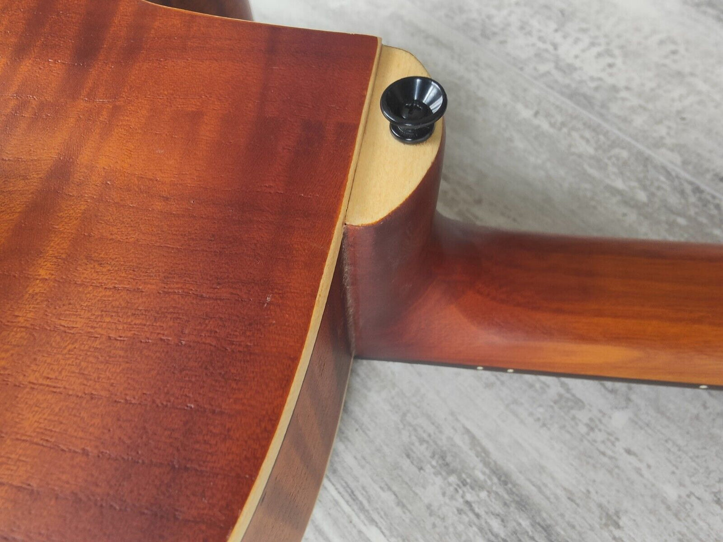 2018 Aria FET-F1 Electric/Acoustic Guitar (Violin Burst)