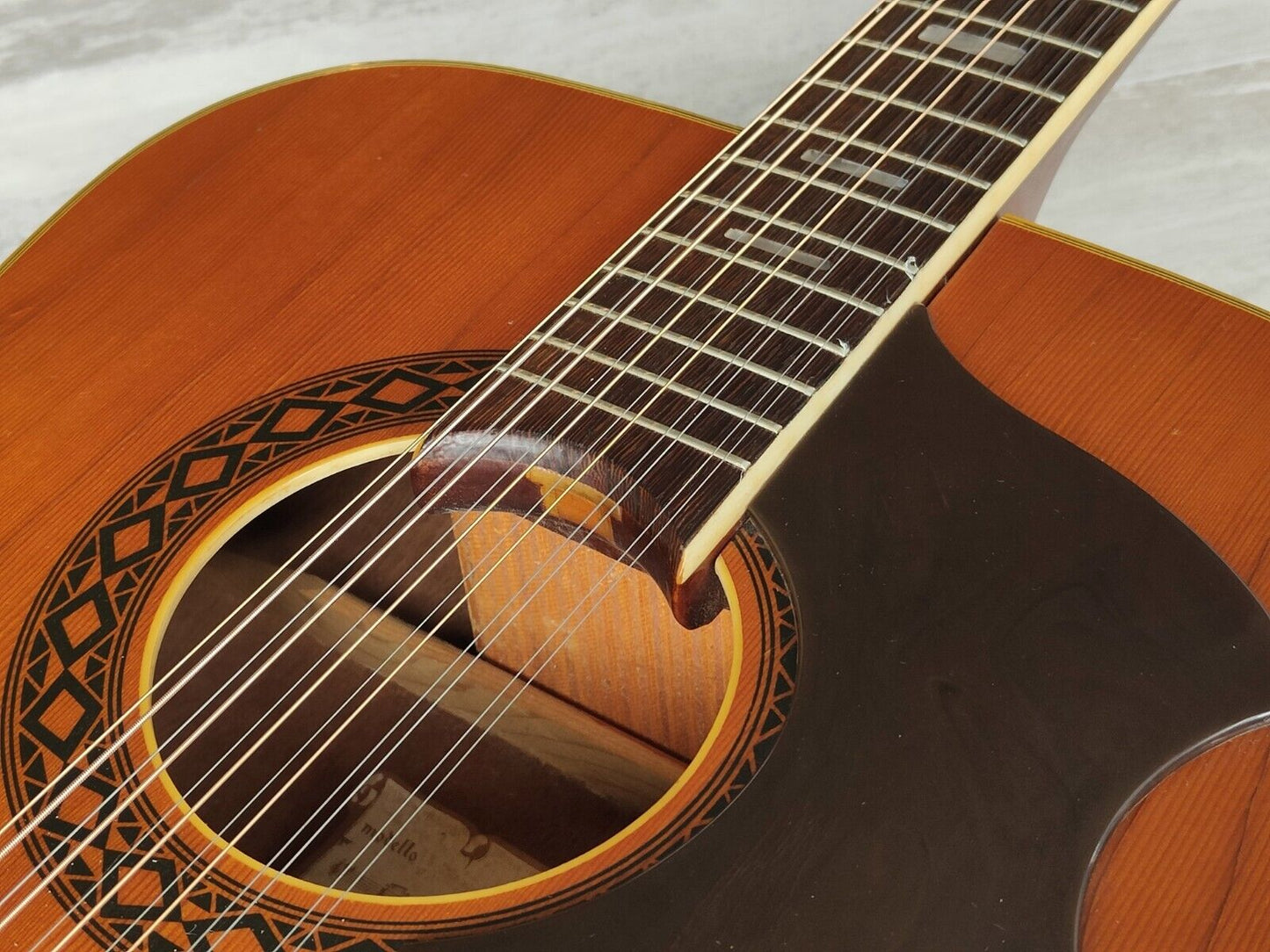 1970's EKO Ranger 12 Vintage 12-String Acoustic Guitar (Natural)
