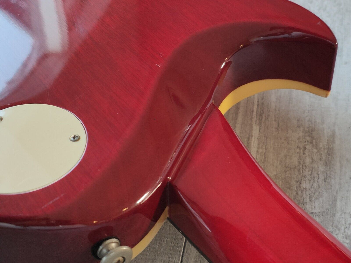 1981 Aria Pro II (Matsumoku) PE-R60 Single Cutaway (Red)