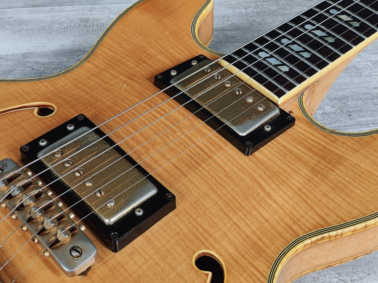 1979 Greco Japan SV-800 Super View Semi Hollowbody (Natural Flame)
