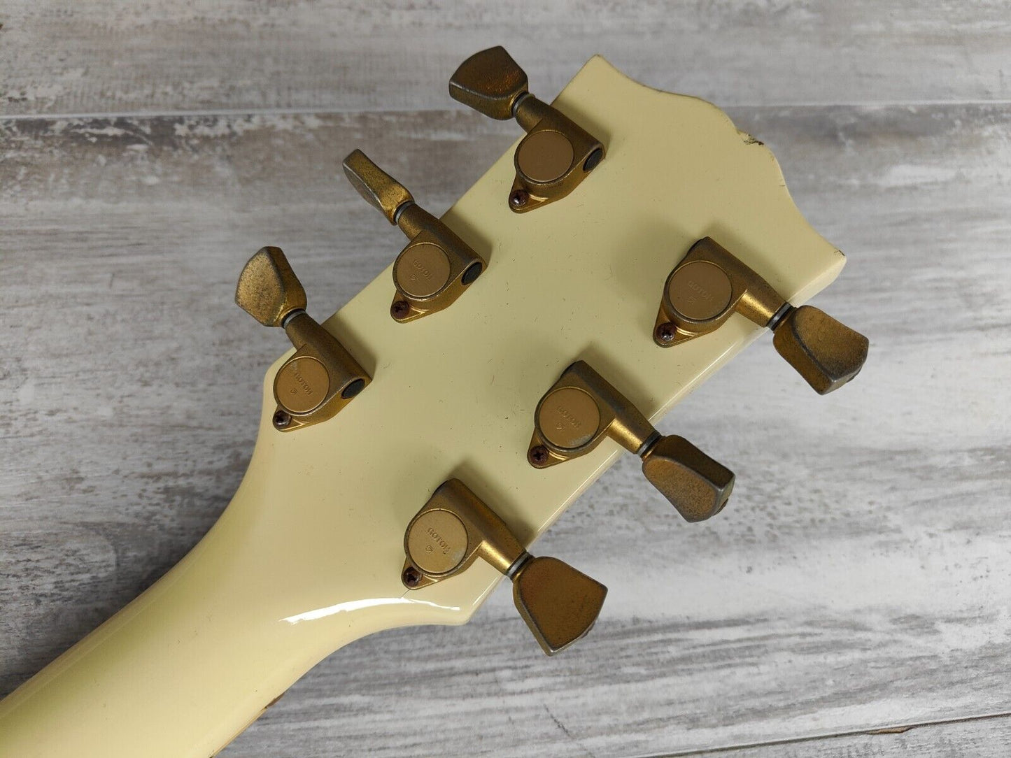 1989 Burny Japan RLC-60 Les Paul Custom (White)