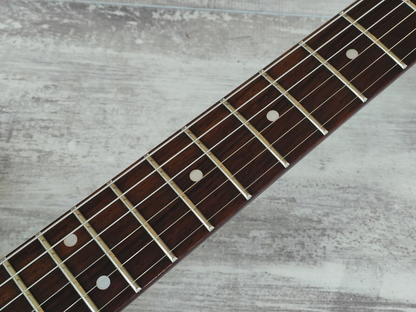 1983 Aria Pro II Japan CS-350 Cardinal Double Cutaway (Black)