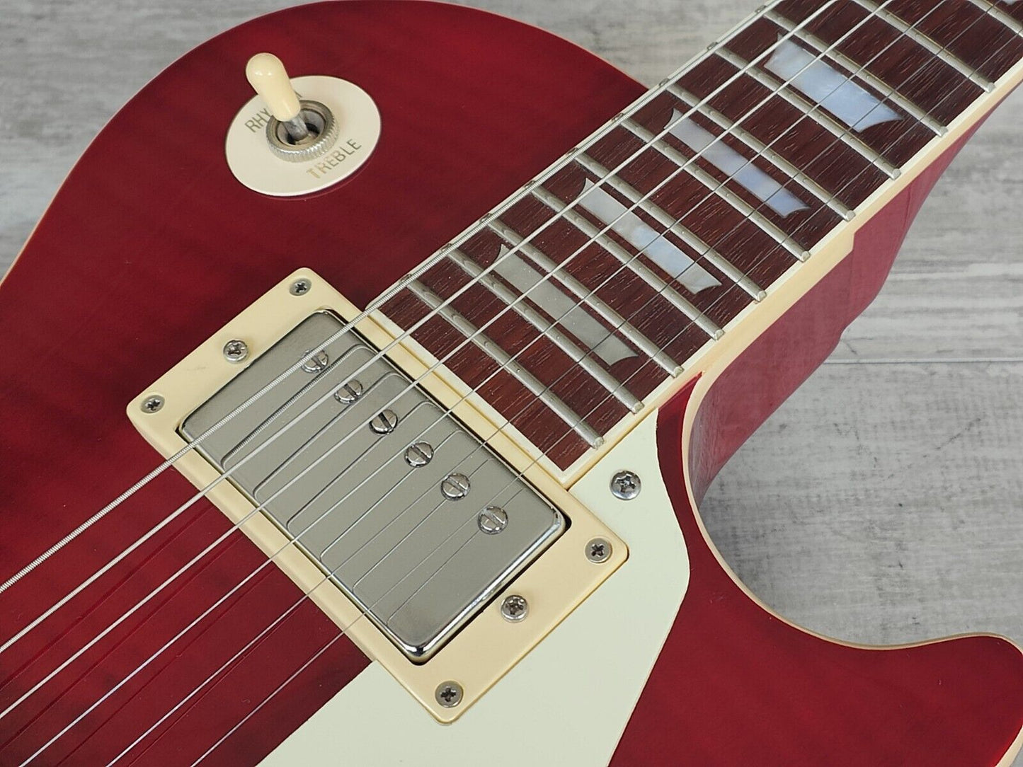 2019 Tokai ALS68 Love Rock Les Paul Standard (Transparent Red)