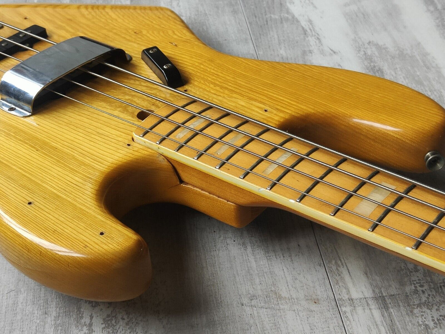 1977 Greco Japan JB600N Jazz Bass (Natural Ash)