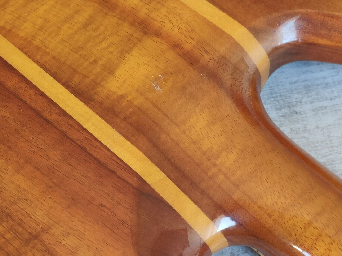 1980 Greco Japan BC-1800 Custom Order Neckthrough Mockingbird (Natural Koa)