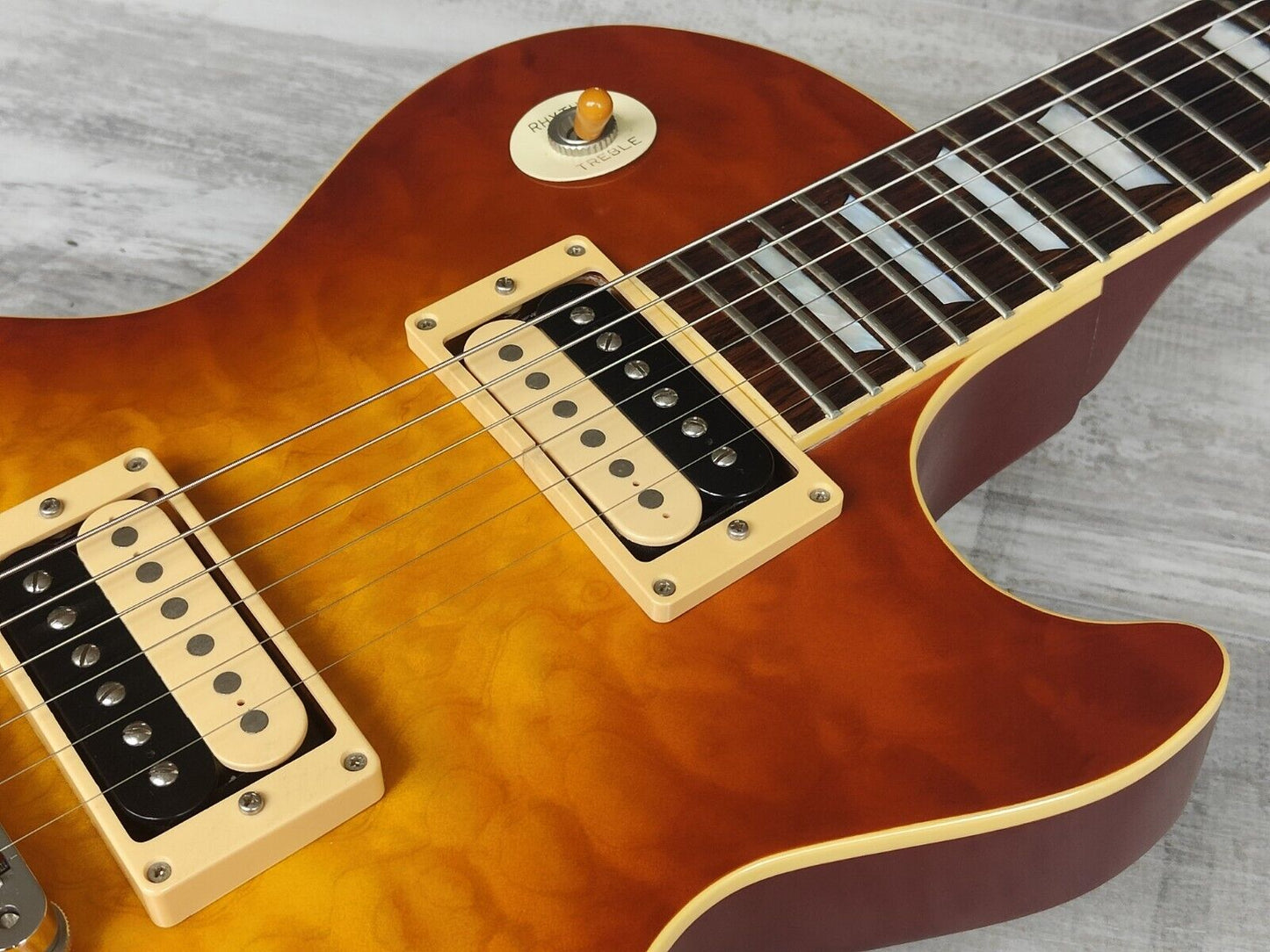 2004 Tokai Japan LS-90Q Love Rock Les Paul Standard (Quilt Top Violin Burst) w/Case