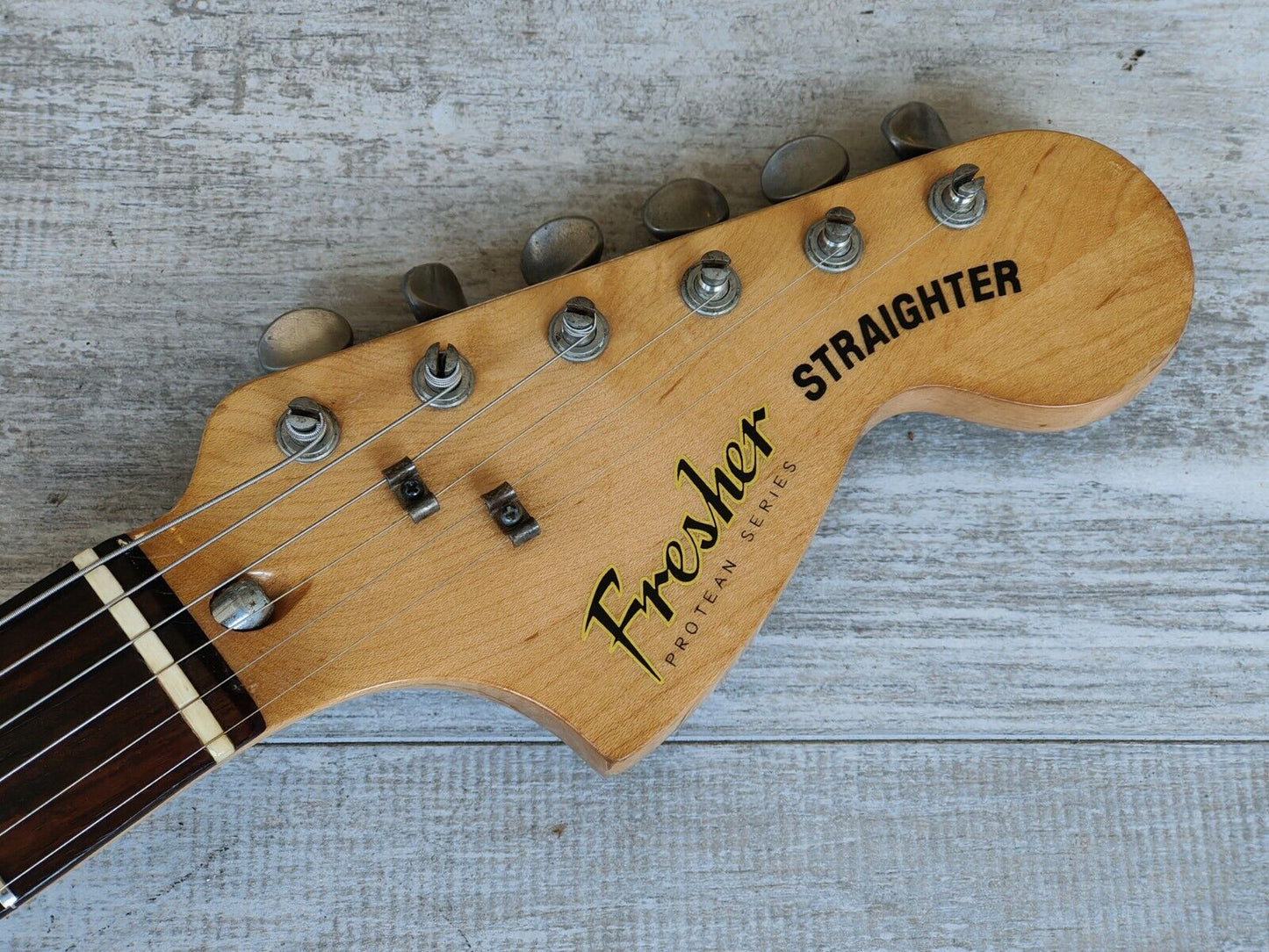 1978 Fresher Japan FS-682 Protean Series Stratocaster w/Onboard Effects (Red)