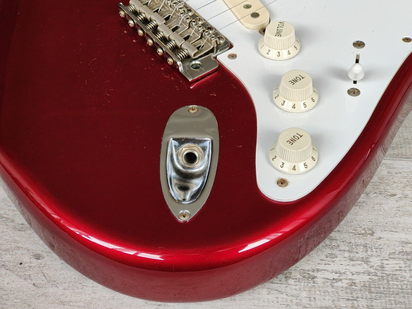 2010 Fender Japan ST57 '57 Reissue Stratocaster (Candy Apple Red)