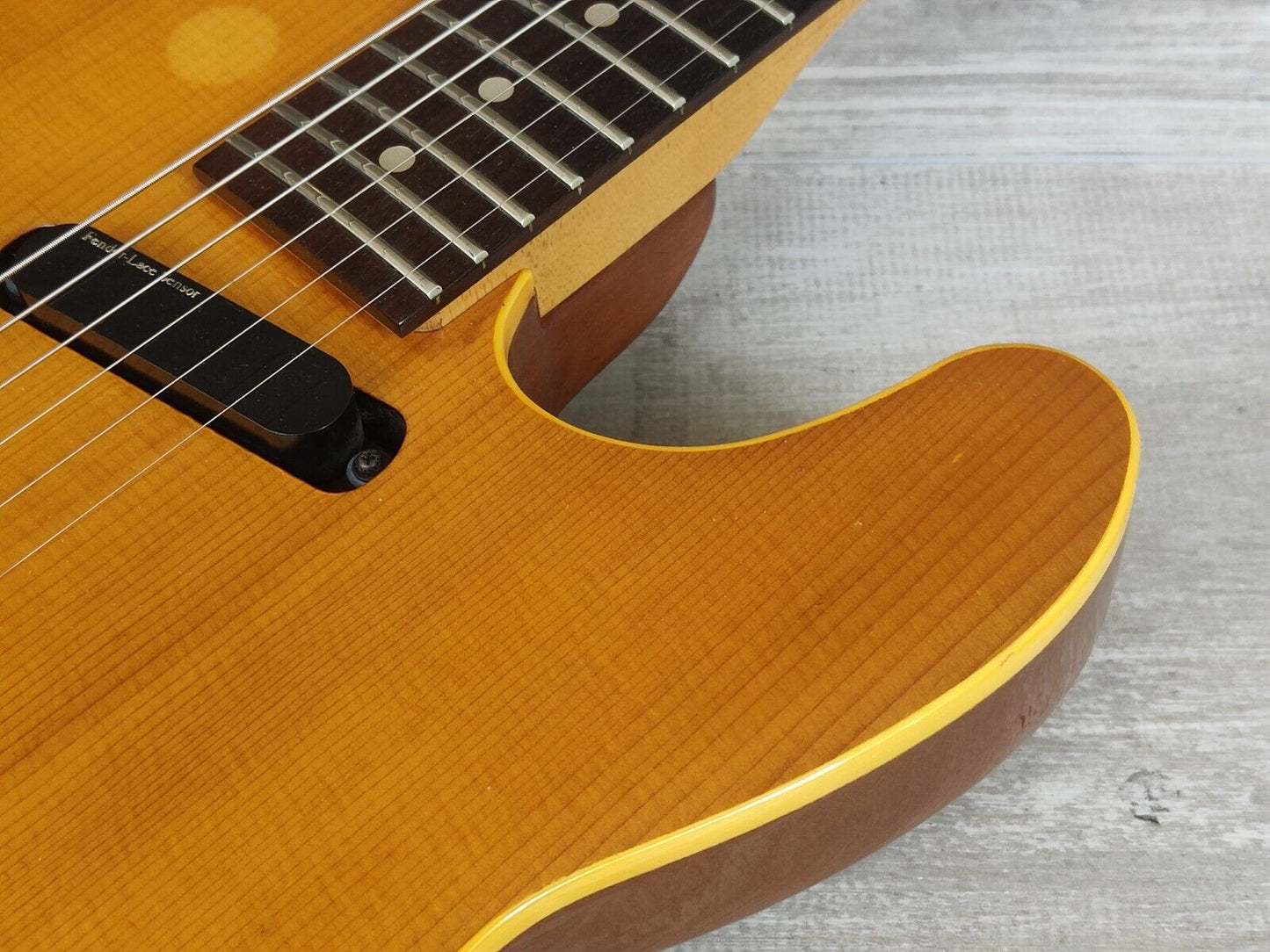 1991 Fender Japan TLAC-100 Electric Acoustic Telecaster (Natural)