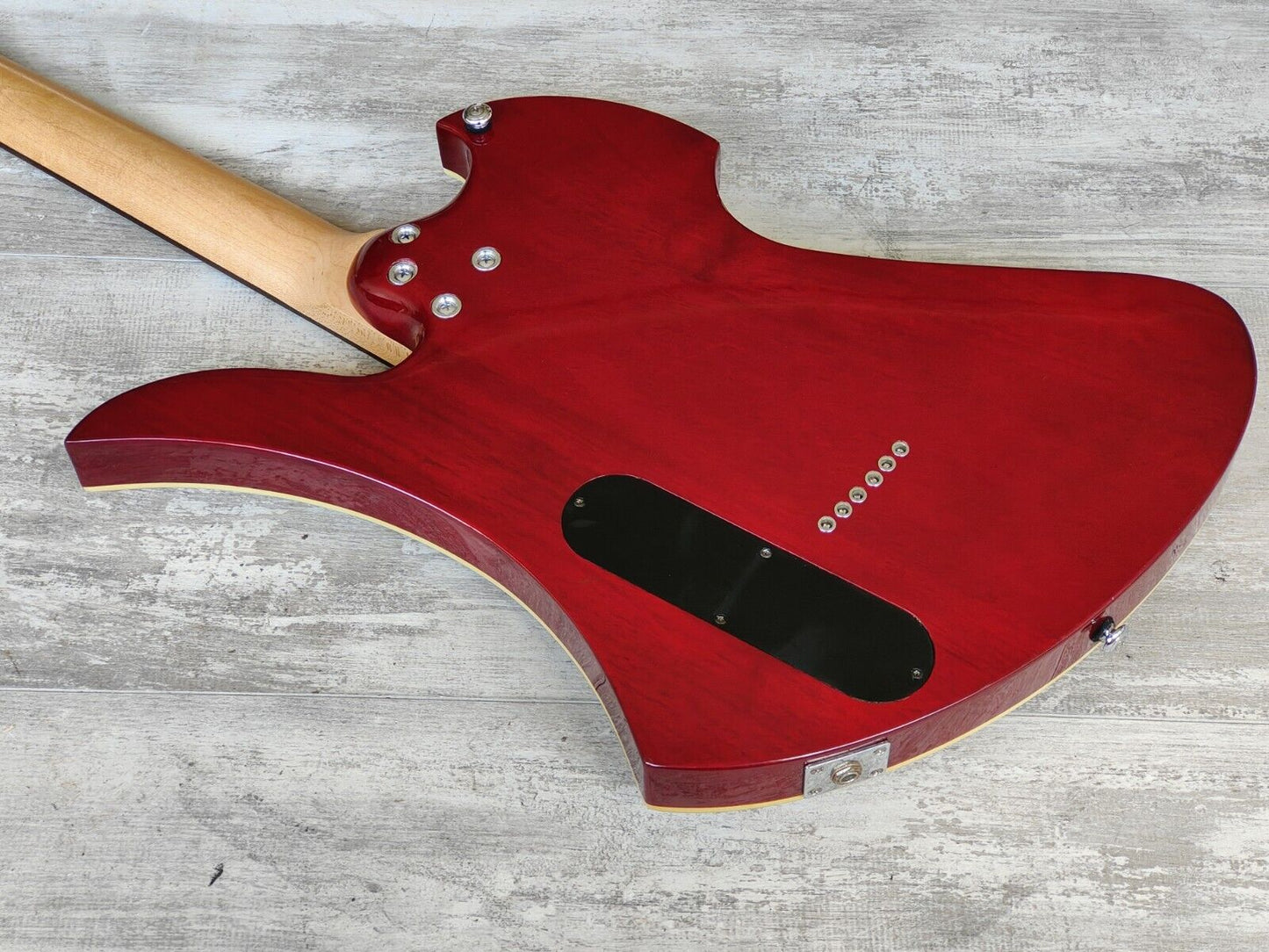 2001 BC Rich Masterpiece Mockingbird (Red Quilt)