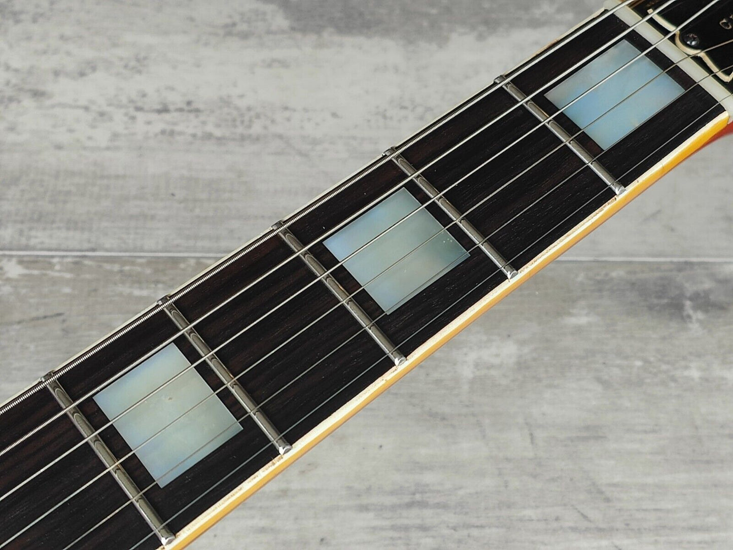 1975 Greco Japan EG-1000R Les Paul Custom w/Mick Harron Refret (Cherry Sunburst)