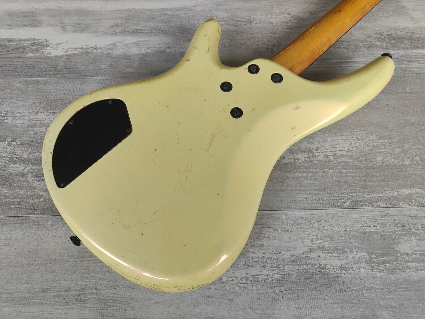 1993 Ibanez Japan SR-600 SDGR Soundgear Bass (Aged White)